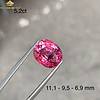 Đá Spinel Hồng Lục Yên chiếu đẹp 5,2ct hình ảnh 2