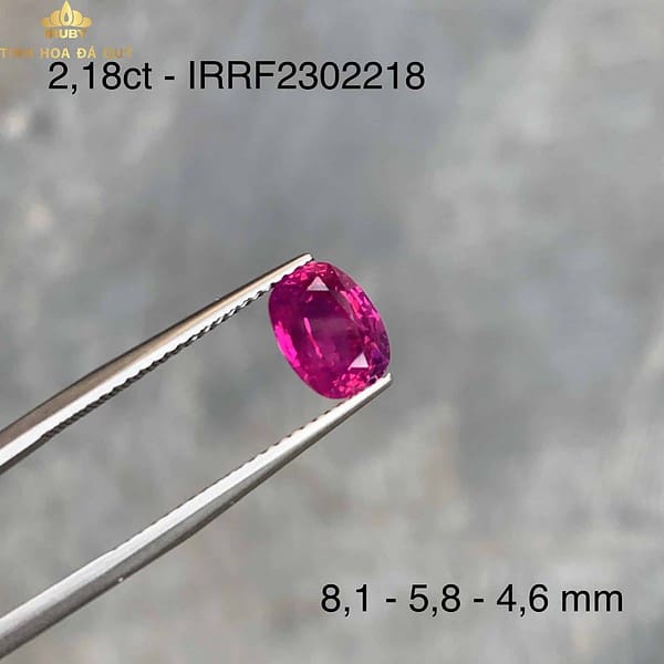 Đá Ruby Facet nguyên bản 100% – IRRF2302218 hình ảnh 1