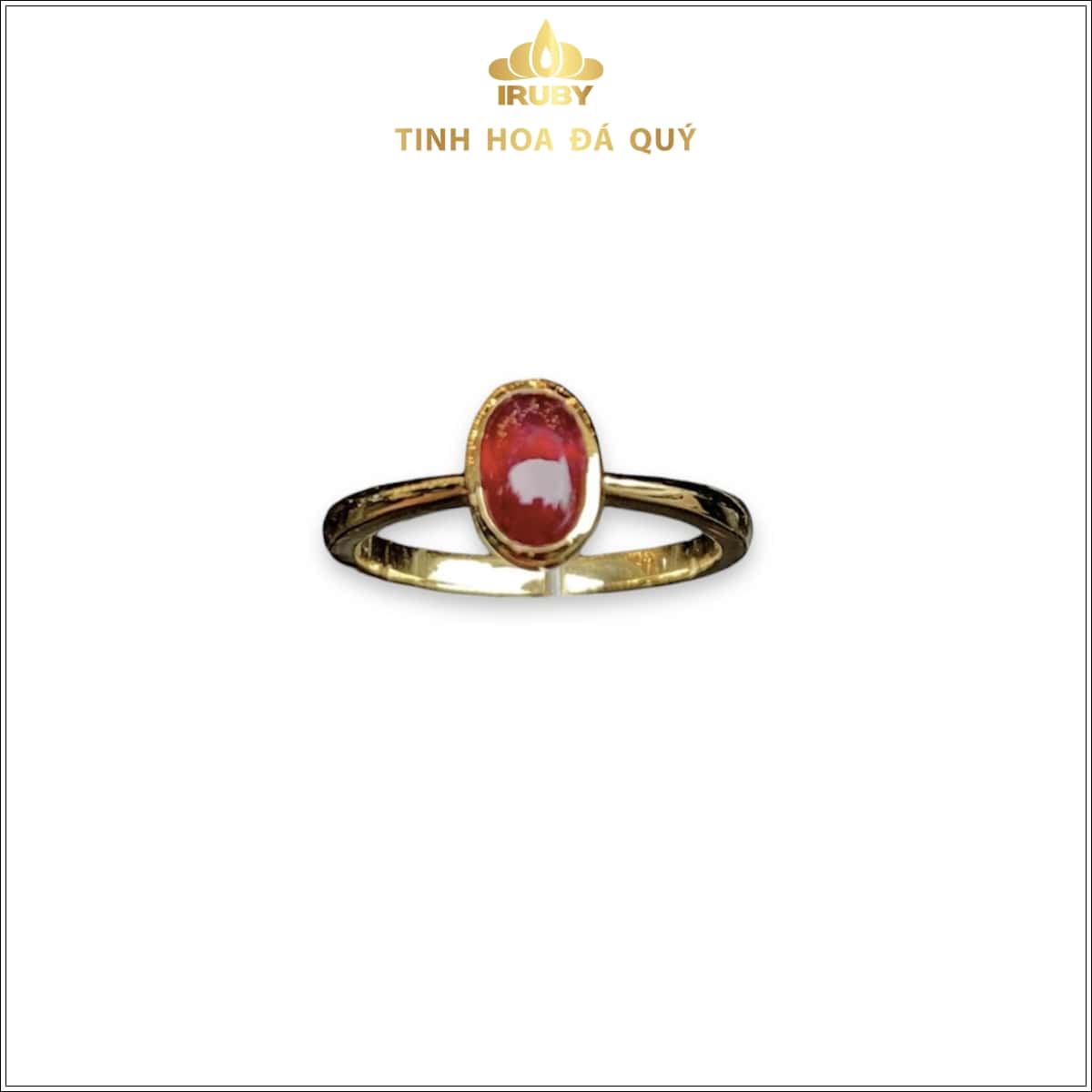 Nhẫn nữ Ruby vintage vẻ đẹp trường tồn - IRRC 230218