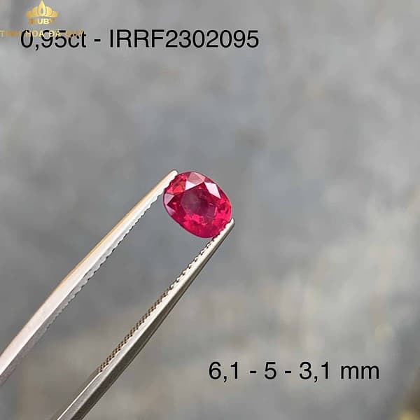 Viên Ruby đỏ huyết Bồ câu facet – IRRF2302095 hình ảnh 5