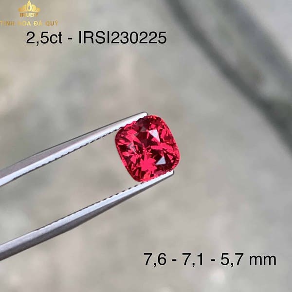 Viên Spinel đỏ – Red Spinel Luc Yen 2,5ct – IRSI230225 hình ảnh 2