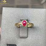 Nhẫn nữ Ruby huyết kính Lục Yên – IRRC 2302342