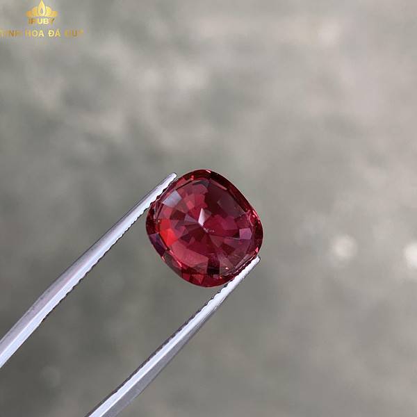 Đá Spinel đỏ Lục Yên 5,66ct chiếu bung - IRSI2302566 hình 5