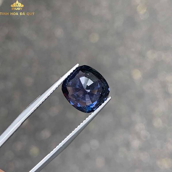 Viên Spinel xanh lam 3,8ct đẹp thuần khiết IRSI230138 hình ảnh 2-1