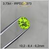 Đá Peridot 3.73 ct lành sạch hình 1