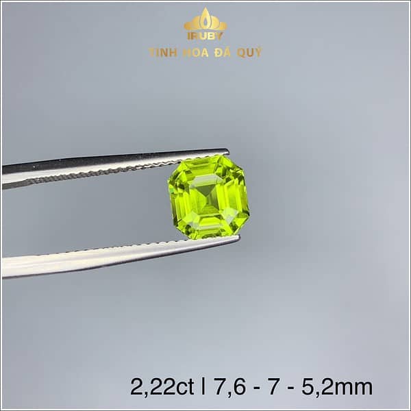 Đá Peridot xanh lá mạ 2,22ct – IRPD233222 hình ảnh 3