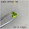 Đá Peridot xanh lục 3.36ct hình 4