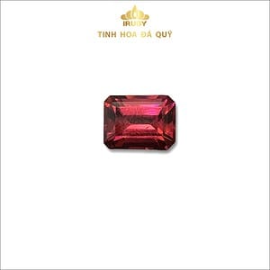 Đá Rhodolite Granet cắt Emerald hiện đại 2.52ct ảnh gốc