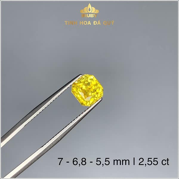 Đá Sapphire vàng đẹp tự nhiên 2.55ct -IRSY233255 hình ảnh 4