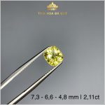 Viên Sapphire vàng tự nhiên không nhiệt 2,11ct – IRSY233211
