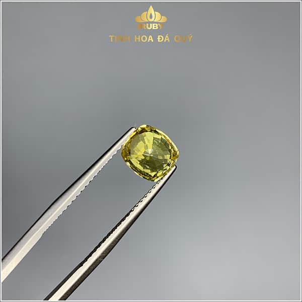 Đá Sapphire vàng tự nhiên không nhiệt 2,11ct - IRSY233211 hình ảnh 2