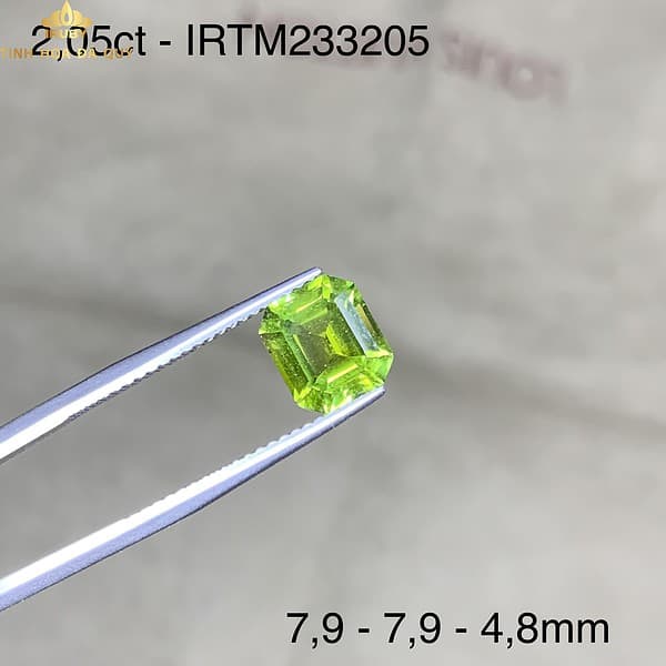 Đá Tourmaline Emerald xanh lá mạ 2.05ct - 6