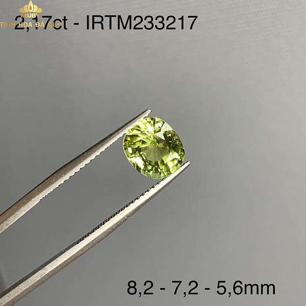 Đá Tourmaline xanh lá 2.17ct hình 1