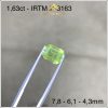 Đá Tourmaline xanh lá mạ 1.63 hình 5