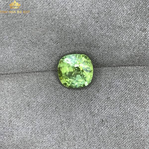 Đá Tourmaline xanh lá mạ 3.00ct hình 2