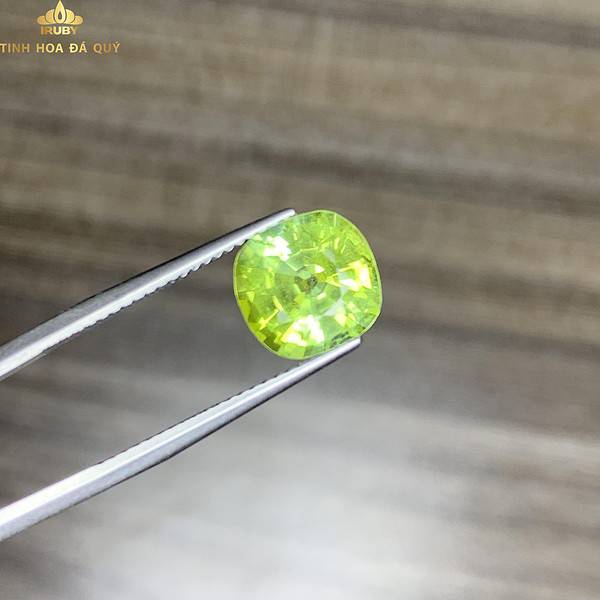 Đá Tourmaline xanh lá mạ 3.00ct hình 4