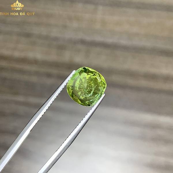 Đá Tourmaline xanh lá mạ 3.00ct hình 6