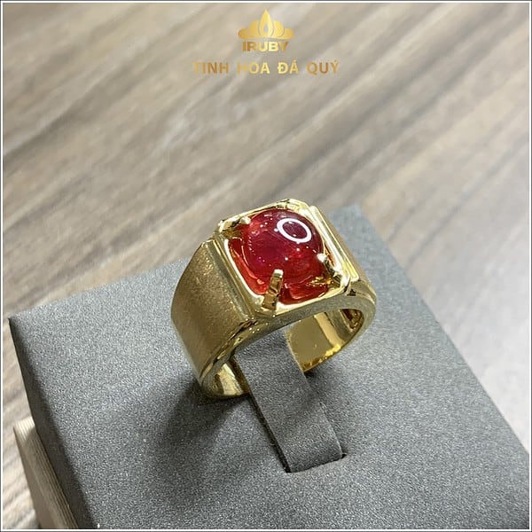 Nhẫn nam Ruby mẫu Doanh nhân bản tiêu chuẩn - IRRC 233410 hình ảnh 1