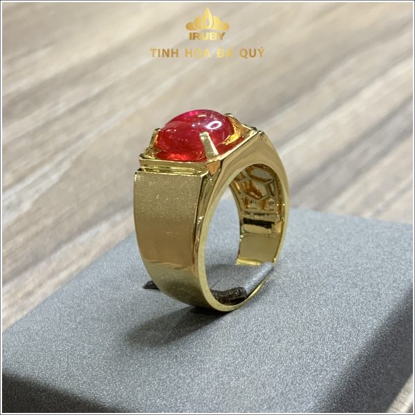 Nhẫn nam Ruby mẫu Doanh nhân bản tiêu chuẩn - IRRC 233410 hình ảnh 2