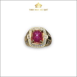 Nhẫn nam Ruby siêu nét - IRR233154