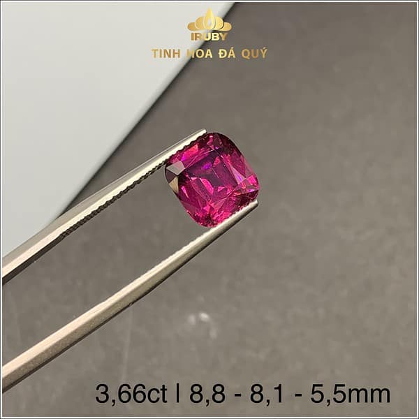 Thông tin chi tiết viên Rhodolite garnet 3.66ct - IRGN233366 hình ảnh 2