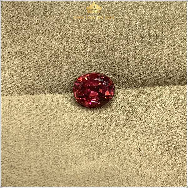 Viên Rhodolite Garnet đỏ đậm lành sạch 3,20ct - IRGN233320 hình 6