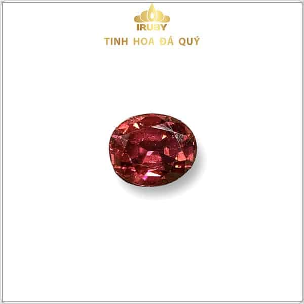 Viên Rhodolite Garnet đỏ đậm lành sạch 3,20ct - IRGN23332 hình 1