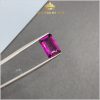 Viên Rhodolite Garnet đỏ tím cắt emerald hiện đại 3.56ct - IRGN233356 hình ảnh 2