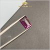 Viên Rhodolite Garnet đỏ tím cắt emerald hiện đại 3.56ct - IRGN233356 hình ảnh 4