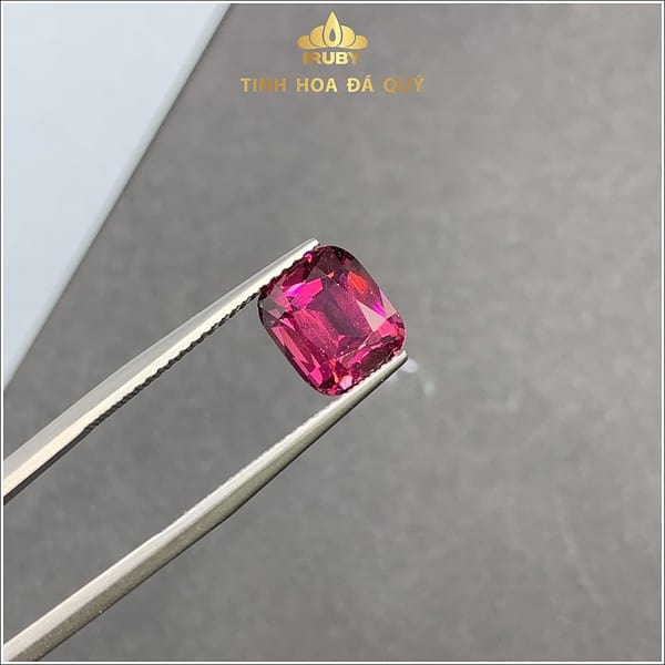 Viên Rhodolite granet đỏ thuần 3.10ct hình ảnh 1