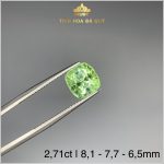 Viên Tourmaline xanh lục tươi khối tiêu chuẩn quốc tế 2,71ct – IRTM 233271