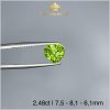 đá Peridot xanh lá mạ 2,48ct - IRPD233248 hình ảnh 2