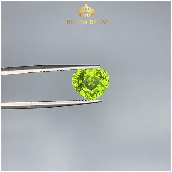 Đá Peridot xanh lá mạ 3,28ct - IRPD233328 hình ảnh 3