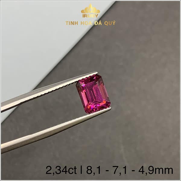 Viên rhodolite garnet đẹp lành sạch 3.34ct - IRGN23334 hình ảnh 5