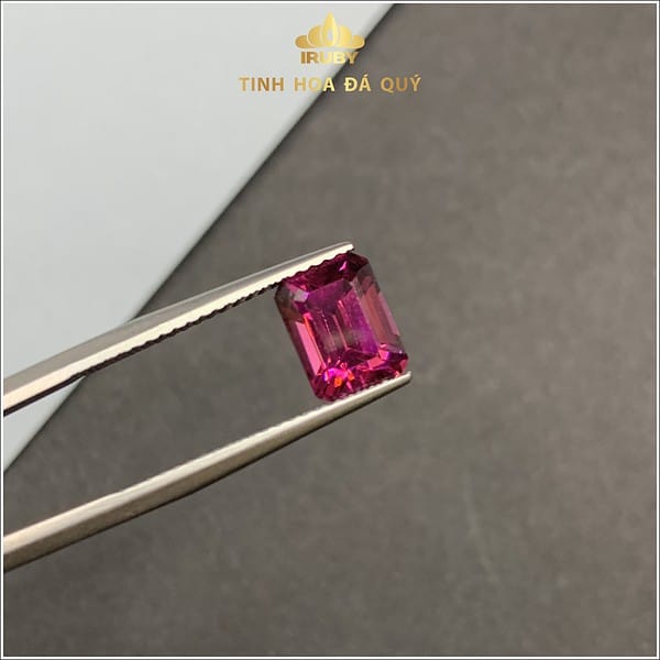 Viên rhodolite garnet đẹp lành sạch 3.34ct - IRGN23334 hình ảnh 1