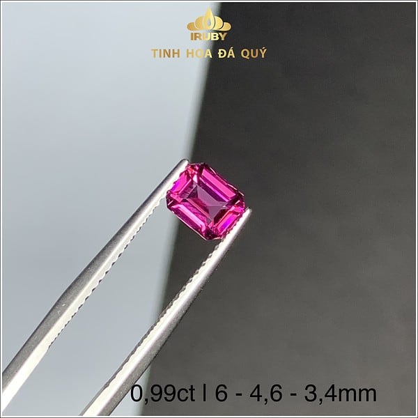 Đá Garnet màu đỏ tím 0,99ct - IRGN234099 hình ảnh 3