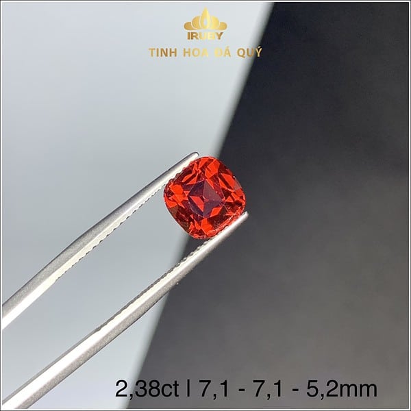 Đá Granet lành sạch tự nhiên 100% 2,38ct – IRGN233238 hình ảnh 3