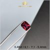 Đá Granet màu đỏ đậm 3,46ct – IRGN233346 hình ảnh 5