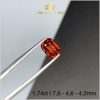 Đá Granet màu đỏ đẹp tự nhiên 1,74ct – IRGN233174 hình ảnh 9