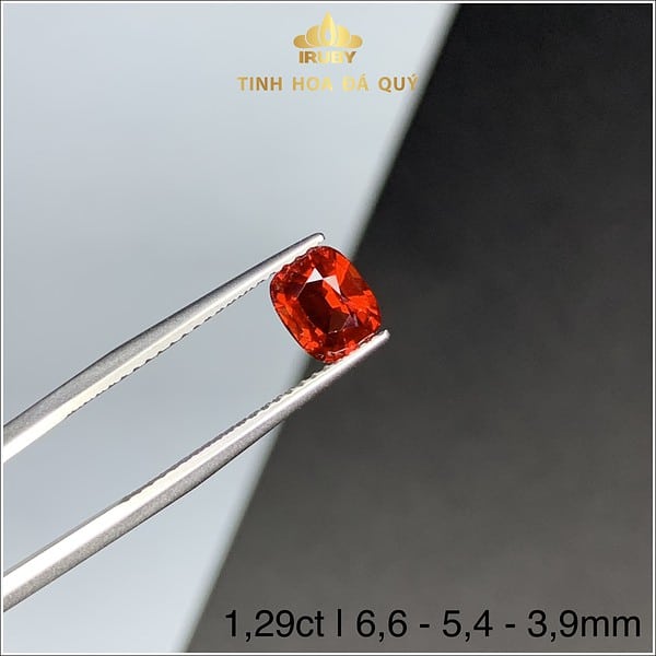 Đá Granet màu đỏ huyền bí 1,29ct - IRGN233129 hình ảnh 3