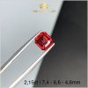 Đá Granet màu đỏ huyền bí 2,15ct - IRGN233215 hình ảnh 5