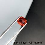 Viên Garnet màu đỏ huyền bí 2,84ct – IRGN 233284