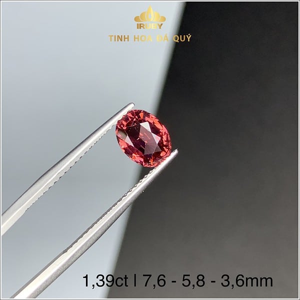 Đá Granet màu đỏ thuần 1,39ct – IRGN233139 hình ảnh 3