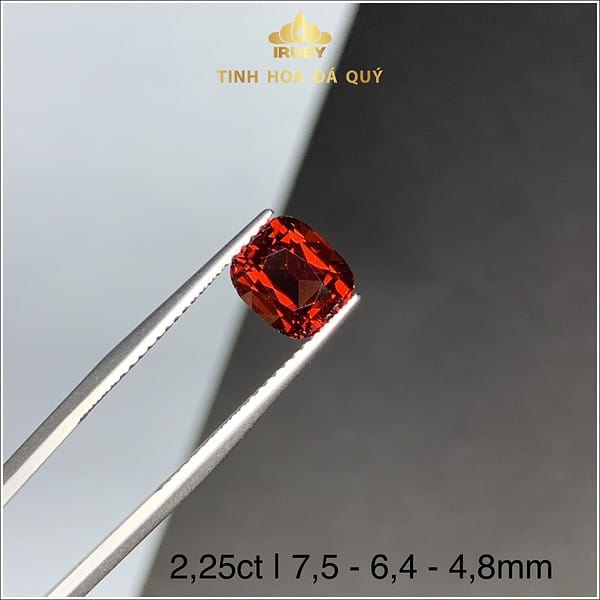 Đá Granet màu đỏ thuần 2,25ct – IRGN233225 hình ảnh 3