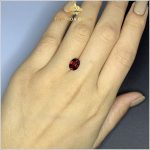 Viên Garnet màu đỏ thuần lành sạch 2,36ct – IRGN 233236