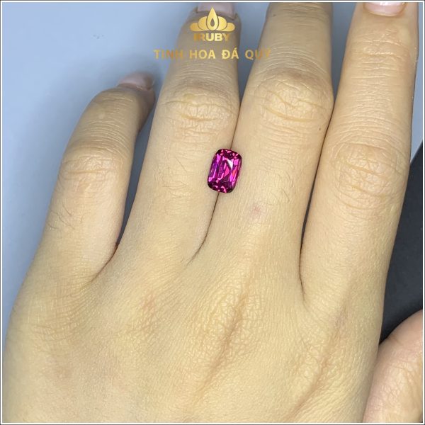 Đá Garnet màu đỏ tím 2,71ct – IRGN233271 hình ảnh 4