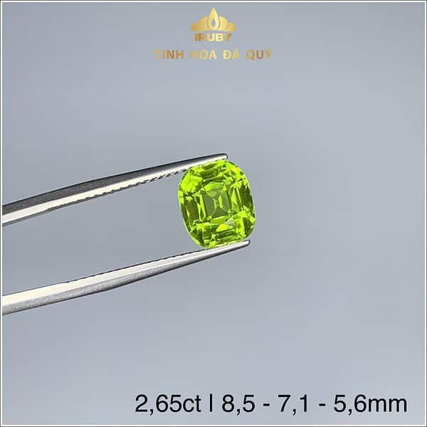 Đá Peridot xanh lá mạ 2,65ct – IRPD233265 hình ảnh 4