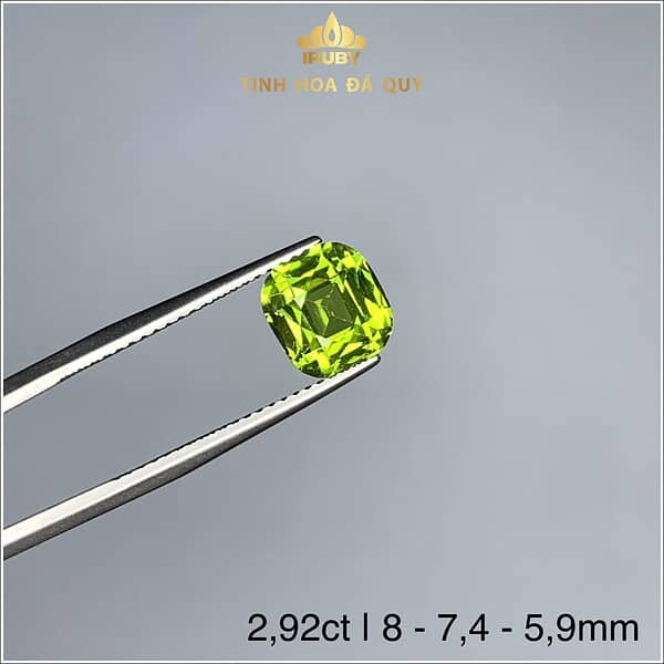 Đá Peridot xanh lá mạ 2,92ct – IRPD233292 hình ảnh 3