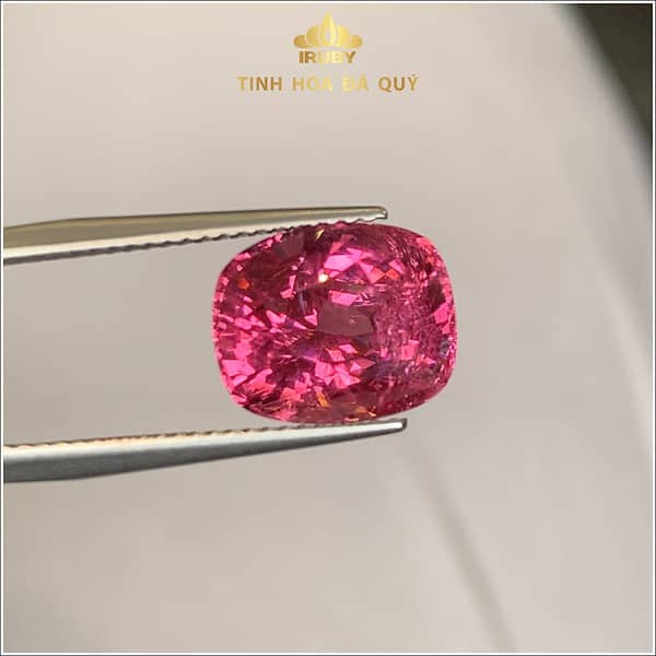 Đá Spinel đỏ Hồng Hot Pink Lục Yên 6,6ct hàng hiếm - IRSI 23466 hình ảnh 3