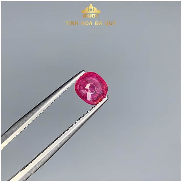 Đá Ruby facet Lục Yên 0.66ct - IRRB233066 hình ảnh